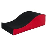 Sex sofa opvouwbaar zwart & rood