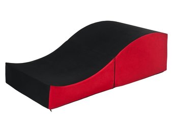 Sex sofa opvouwbaar zwart & rood