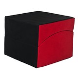 Sex sofa opvouwbaar zwart & rood