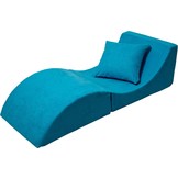 Relax sofa opvouwbaar blauw