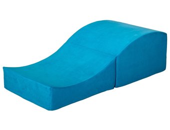 Sex sofa opvouwbaar blauw