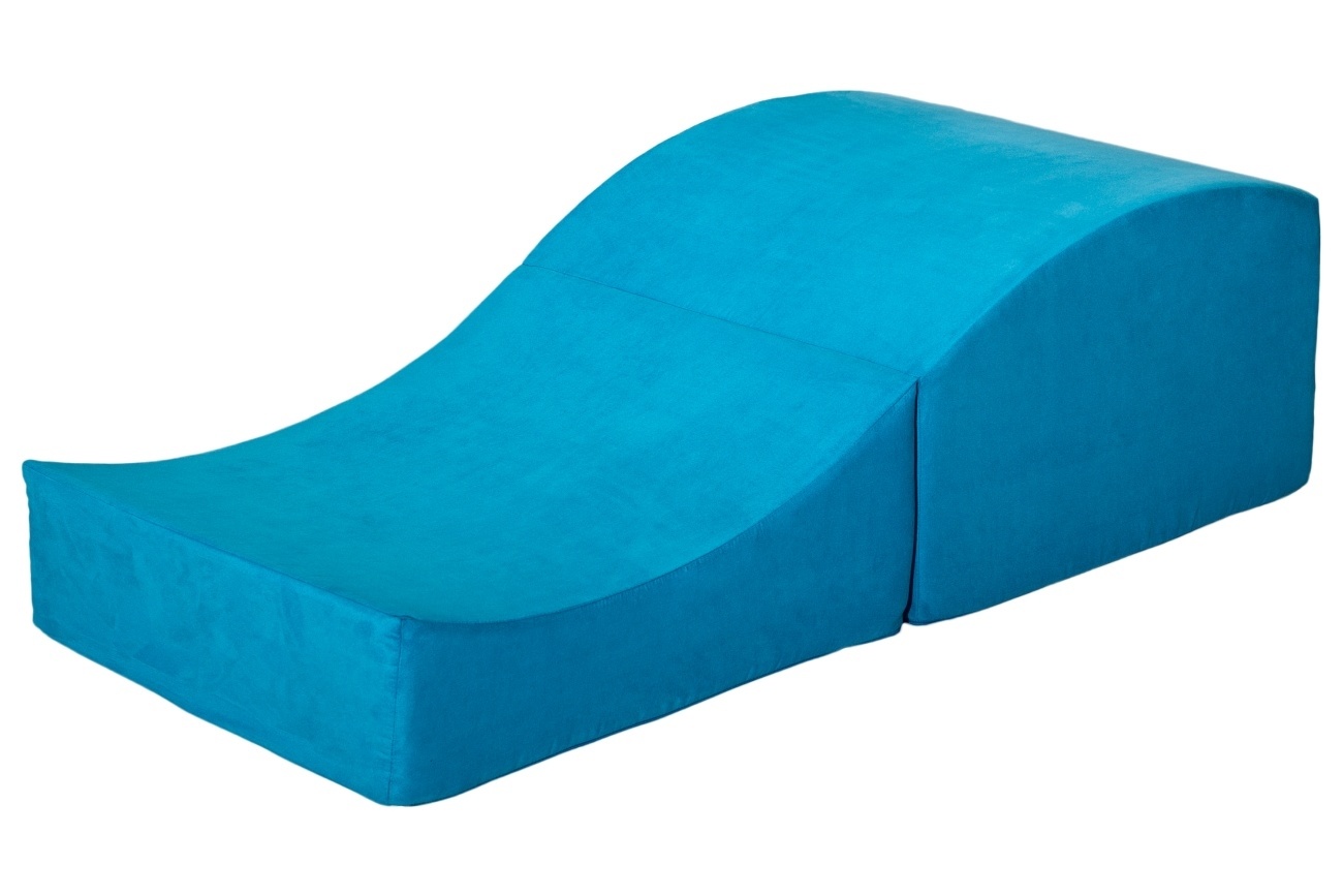Sex sofa opvouwbaar blauw