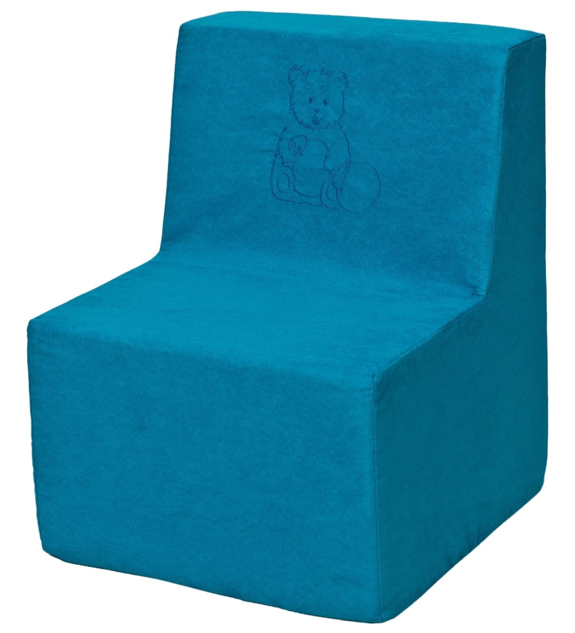 Kinderstoel schuim blauw