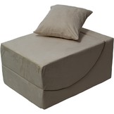 Relax sofa opvouwbaar gebroken wit