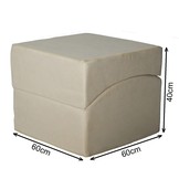 Sex sofa opvouwbaar gebroken wit
