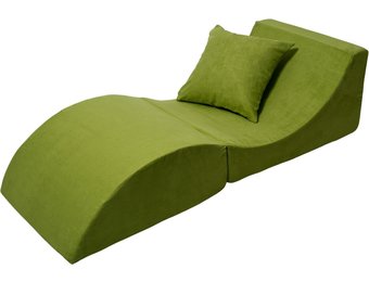 Relax sofa opvouwbaar groen