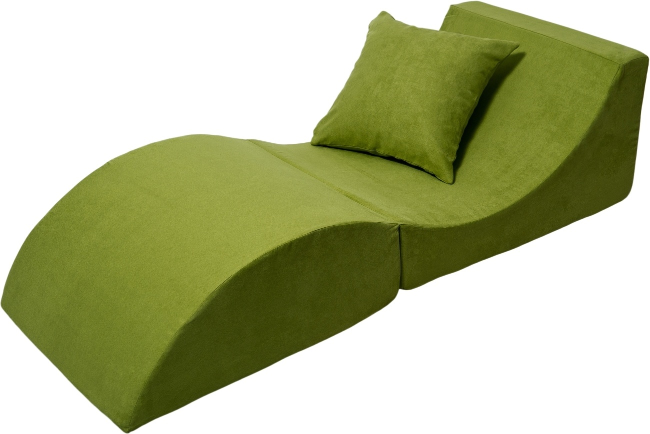 Relax sofa opvouwbaar groen