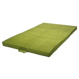 Opvouwbaar matras logeermatras 200x120x10 cm groen