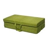 Opvouwbaar matras logeermatras 200x120x10 cm groen