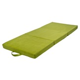 Opvouwbaar matras logeermatras 200x80x10 cm groen