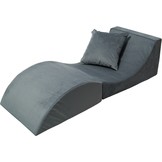 Relax sofa opvouwbaar grijs