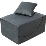 Relax sofa opvouwbaar grijs