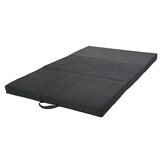 Opvouwbaar matras logeermatras 200x120x10 cm grijs