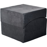 Sex sofa opvouwbaar grijs