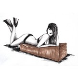 Sex sofa opvouwbaar grijs