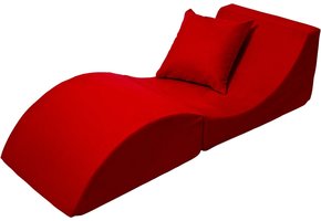 Relax sofa opvouwbaar rood