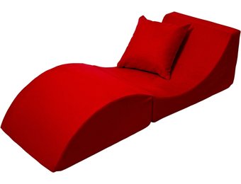 Relax sofa opvouwbaar rood