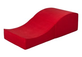 Sex sofa opvouwbaar rood