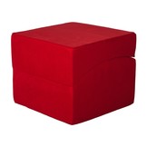 Sex sofa opvouwbaar rood