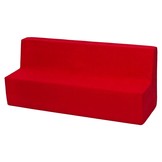 Kindersofa meubel schuim rood