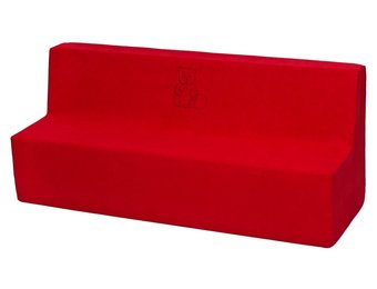 Kindersofa schuim rood