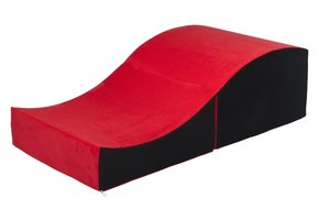 Sex sofa opvouwbaar Rood & zwart