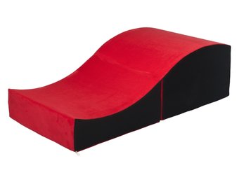 Sex sofa opvouwbaar Rood & zwart
