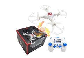 Drone quadcopter 18x18 cm 2,4 GHz 6-assig RC