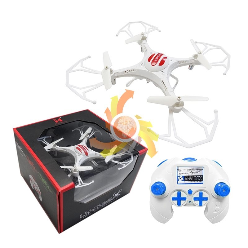 Drone quadcopter 18x18 cm 2,4 GHz 6-assig RC