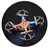 Drone quadcopter 18x18 cm 2,4 GHz 6-assig RC