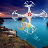 Drone quadcopter 18x18 cm 2,4 GHz 6-assig RC