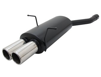 RVS Sportuitlaat BMW E46 - sporteinddemper