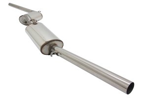 Complete sportuitlaat RVS VW Jetta 2 19E 1x60mm