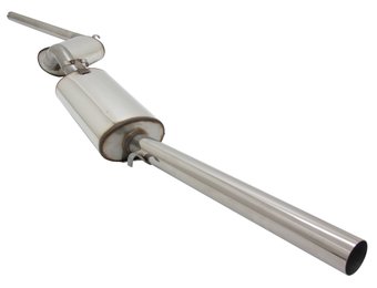 Complete sportuitlaat RVS VW Jetta 2 19E 1x60mm