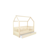 Huisbed 80x160 cm pijnboom kinderbed met lade