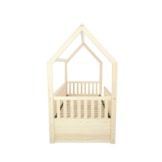 Huisbed 80x160 cm pijnboom kinderbed met lade