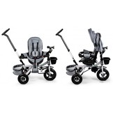 Kinder loopfiets - multifunctionele duw-driewieler - 360 ° draaibare zitting