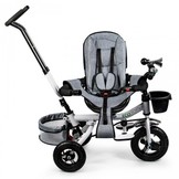 Kinder loopfiets - multifunctionele duw-driewieler - 360 ° draaibare zitting