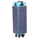 Reisbedje met klamboe zijkanten - opvouwbaar - blauw