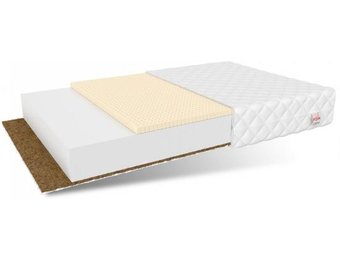 Matras 90x200 - koudschuim - 10cm - kokoslaag - ventilatie latex