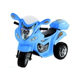 Elektrische bestuurbare driewieler blauw