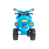 Elektrische bestuurbare driewieler blauw