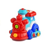 Educatieve speelgoed trein - inclusief schroevendraaier moersleutel en bouwbord