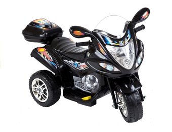 Elektrische bestuurbare driewieler zwart