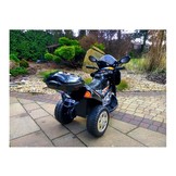 Elektrische bestuurbare driewieler zwart