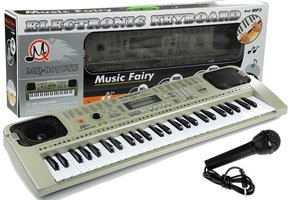 Speelgoed keyboard met USB-ingang - Microfoon inbegrepen