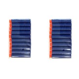 NERF gun geweer blauw met 20 foam darts
