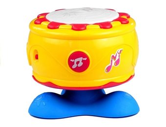 Interactieve trommel voor baby's en peuters met licht en geluid