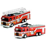 Brandweerwagen speelgoed auto met ladder & spuitkanon 1:32