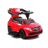 Loopauto met duwstang - Mercedes Benz - rood